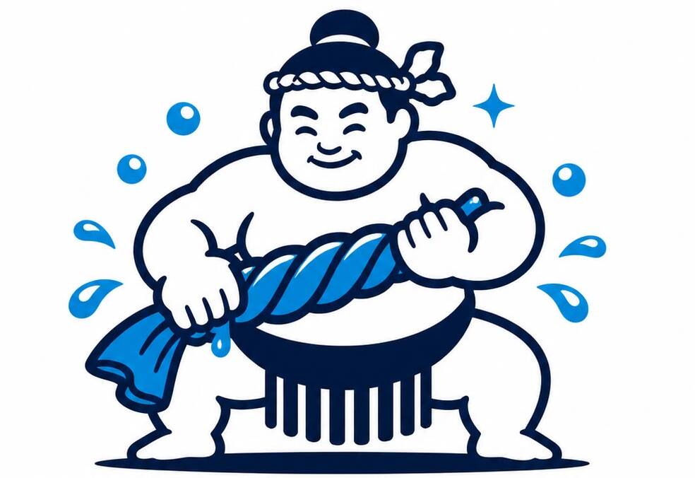 Sumo Wash mascot